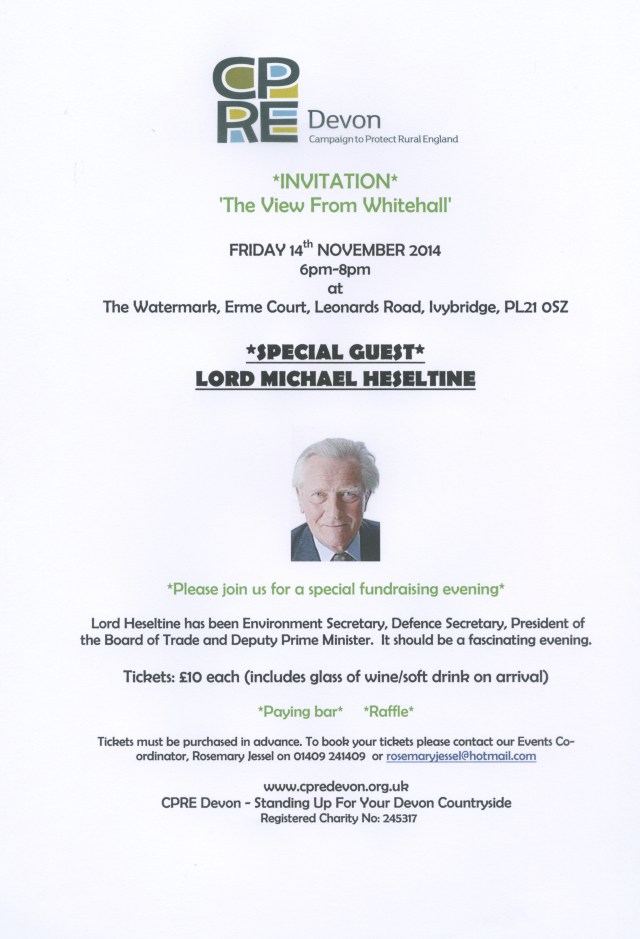 Heseltine Invite